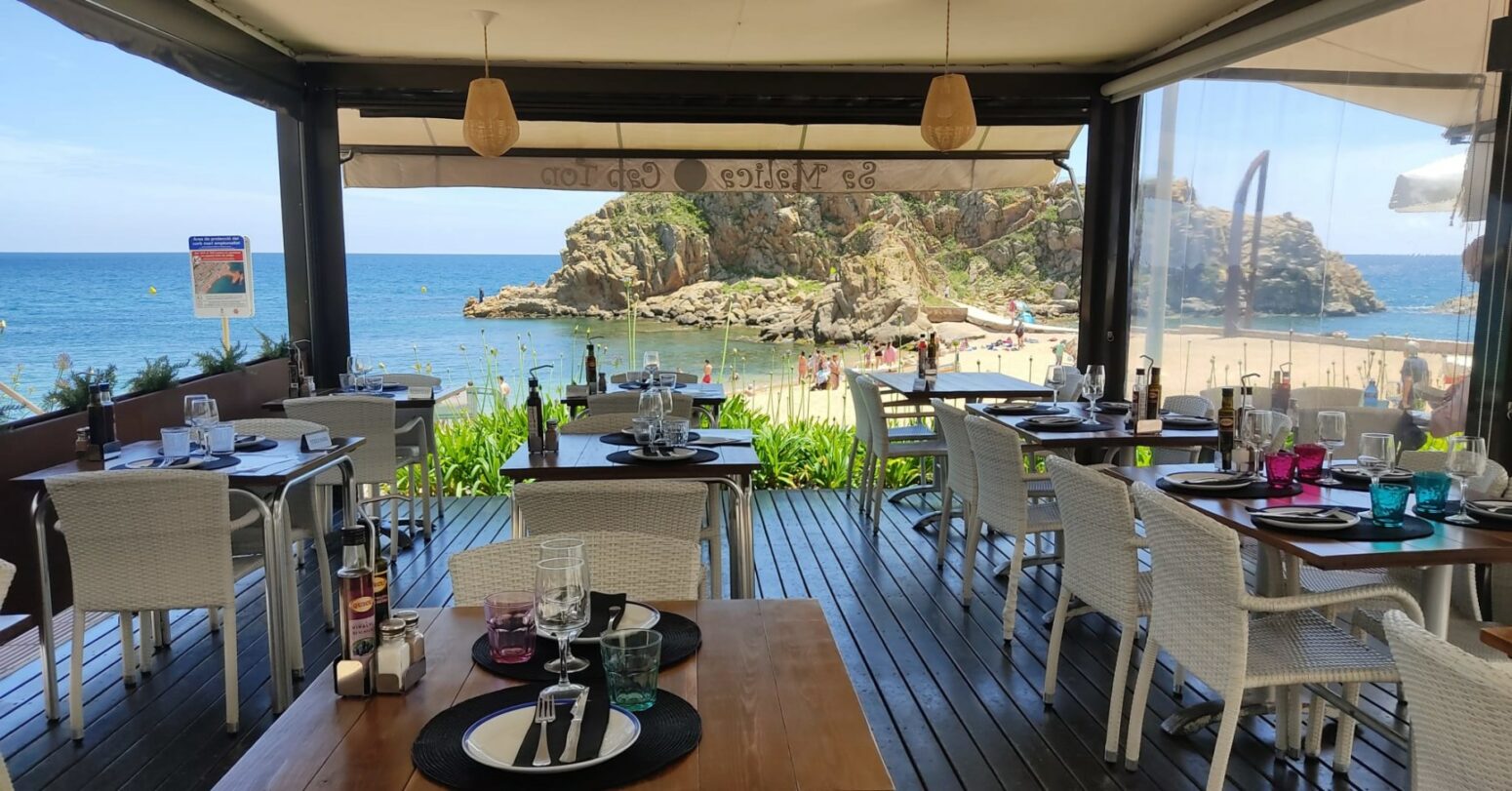 Sa Malica restaurant in Blanes by the sea
