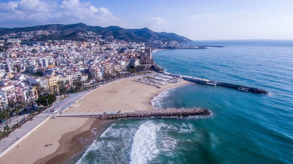 Sitges beach