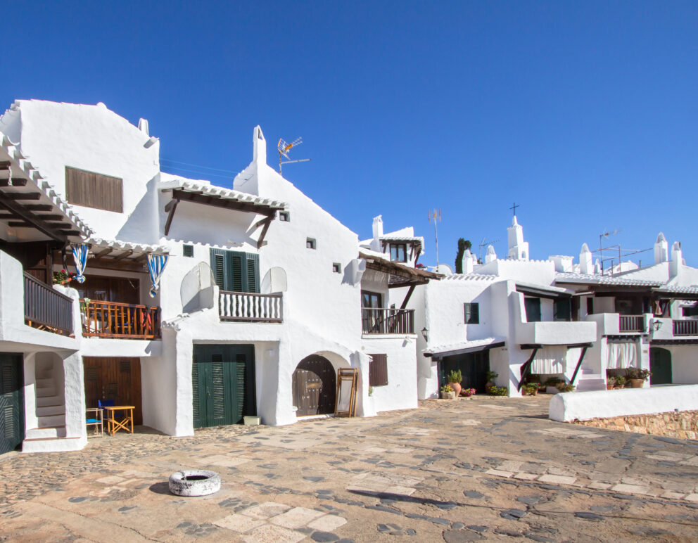 Fishing village of Binibeca, Menorca, Spain