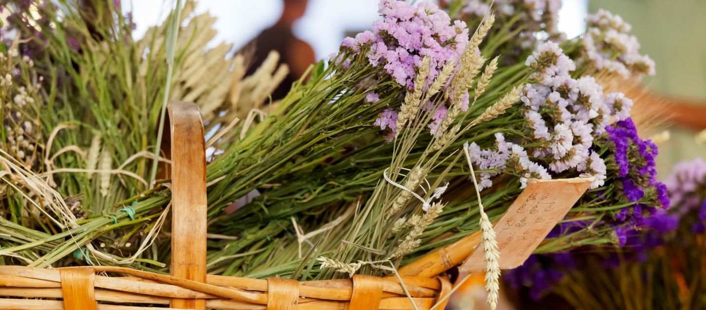 Lavender flowers in Provence market