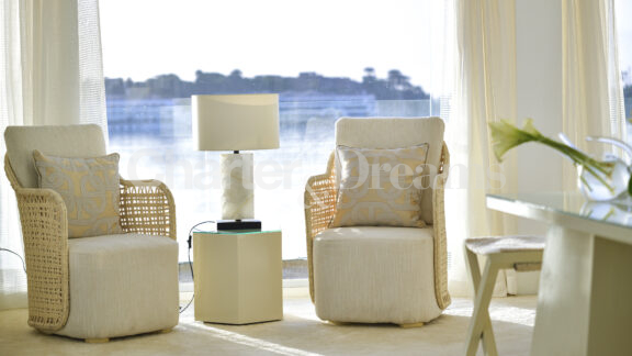 Arax Yacht Nile Egypt, salon detail